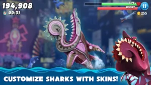 Hungry Shark World MOD APK v7.0.3 (All Unlocked, No Ads) | 100% Working & Safe 3